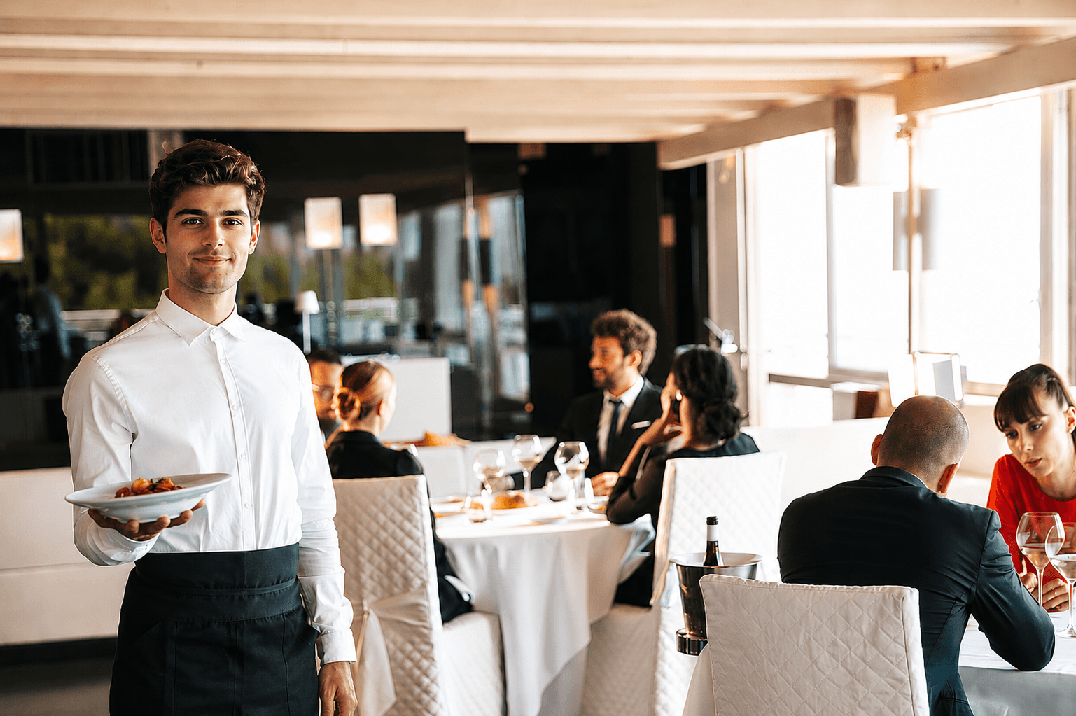Intelura POS used for full-service dining operations